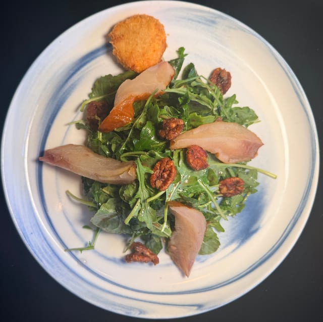 Port-Poached Pear.