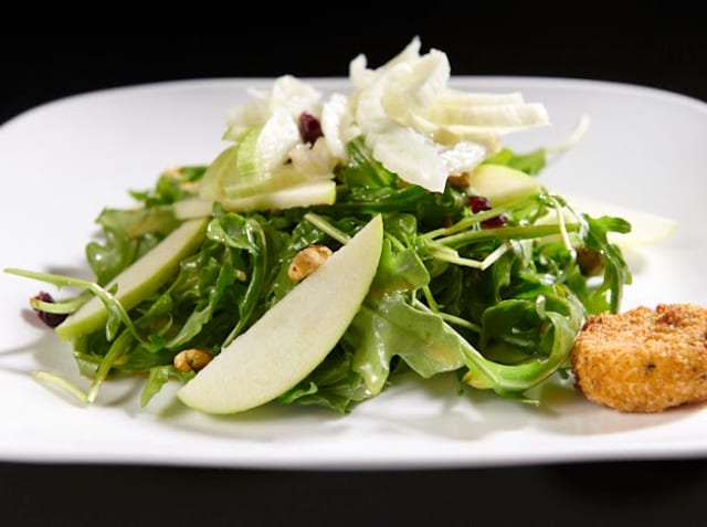Apple & Arugula.