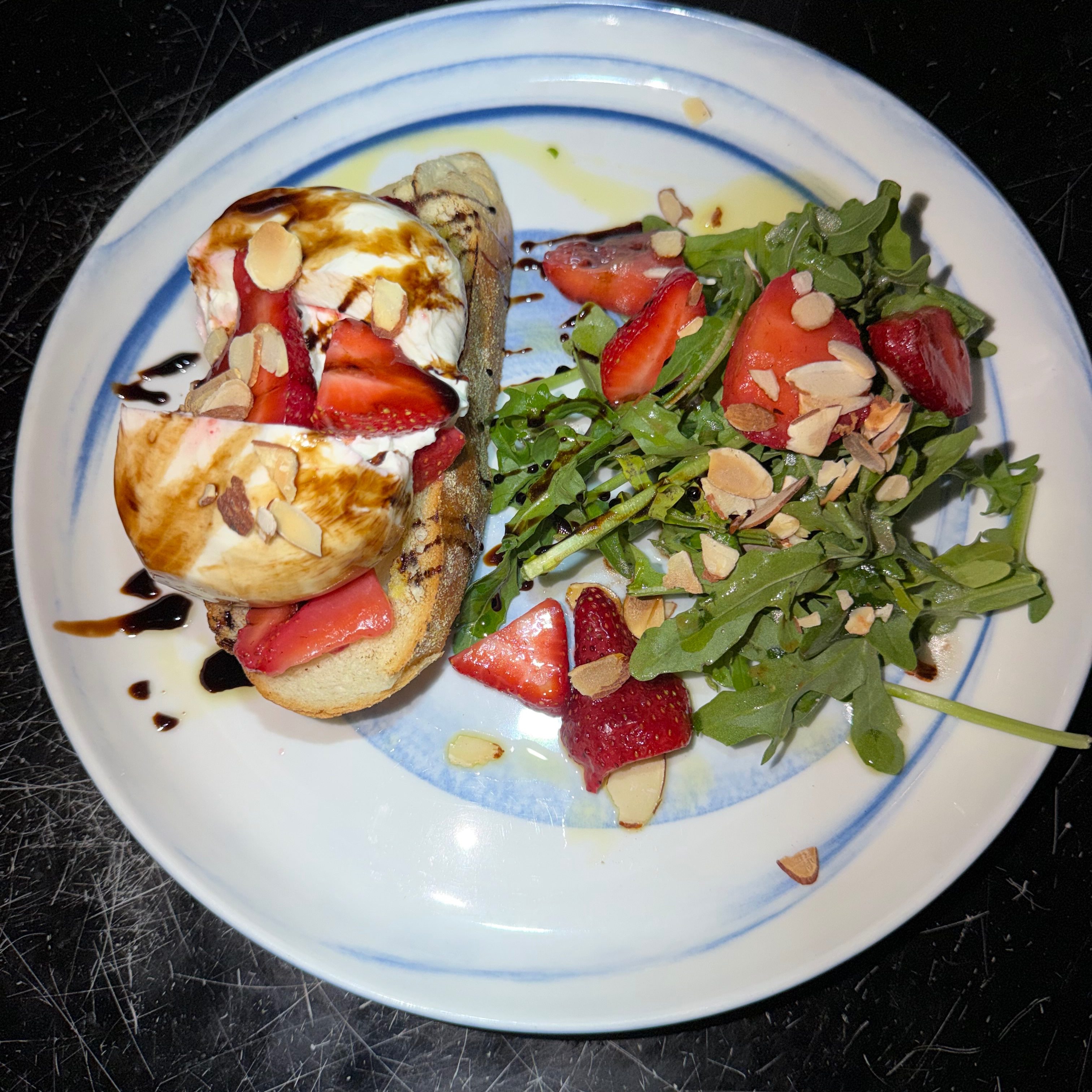 Buratta Toast.