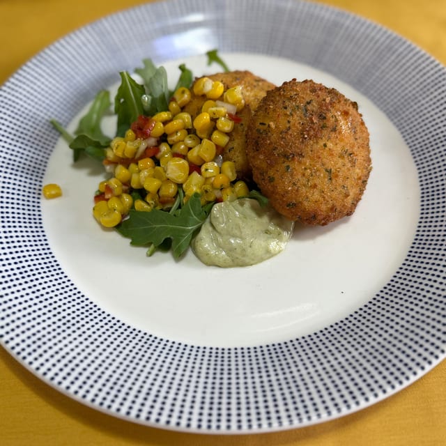 Arancini (rice ball).