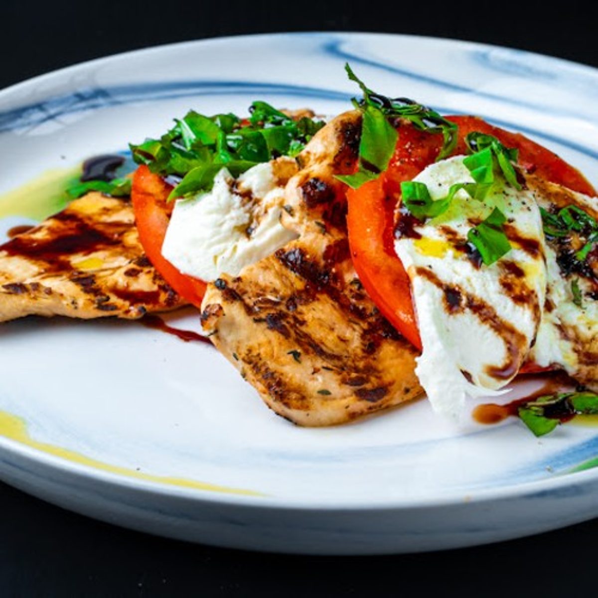 Grilled Chicken Caprese