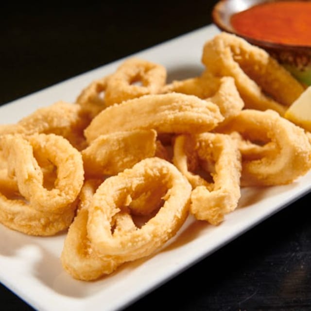 Traditional Fried Calamari.