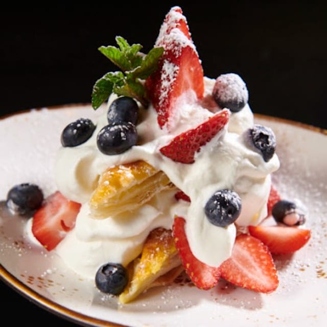 Fresh Berry Napoleon.