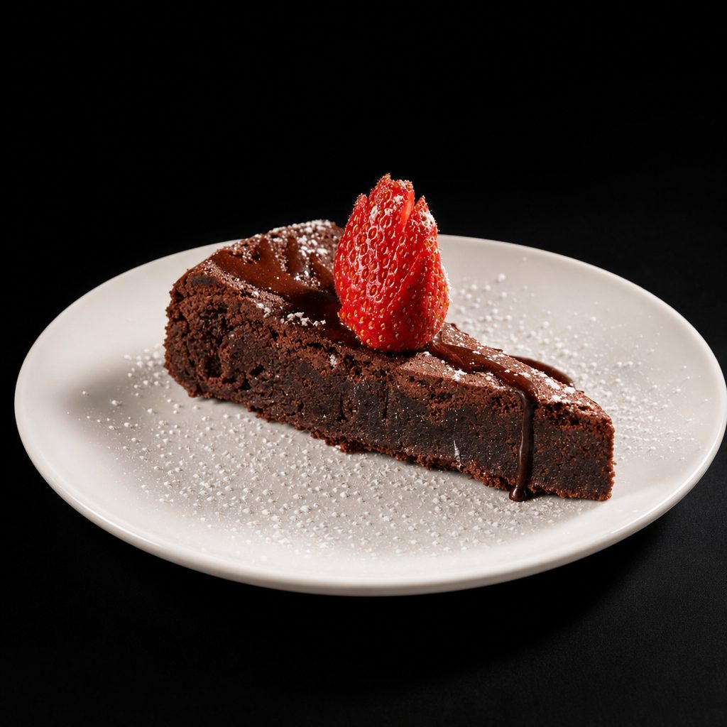 Flourless Chocolate cake.