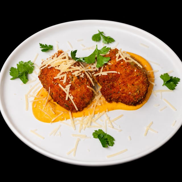 Arancini (rice ball).
