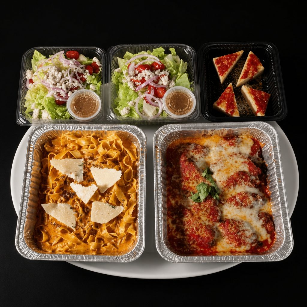 Family value meals for 4-6 ppl.