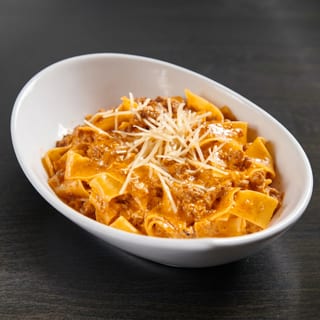 808's Award Winning Pappardelle Bolognese